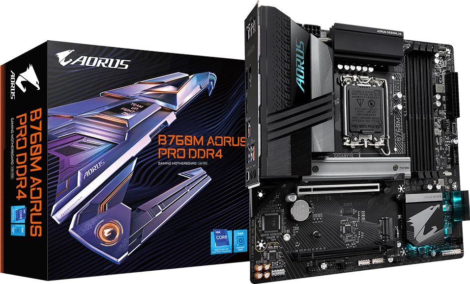 Gigabyte B760M AORUS PRO DDR4 (Rev. 1.0)